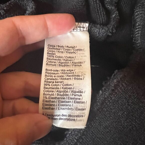 Lacoste Dark Gray Quarter-Zip Sweatshirt - Picture 4 of 5